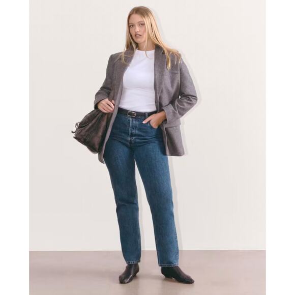 Everlane Denim - SL B3 EVERLANE Women’s Curvy 90s Cheeky Straight Jean Organic Cotton 30